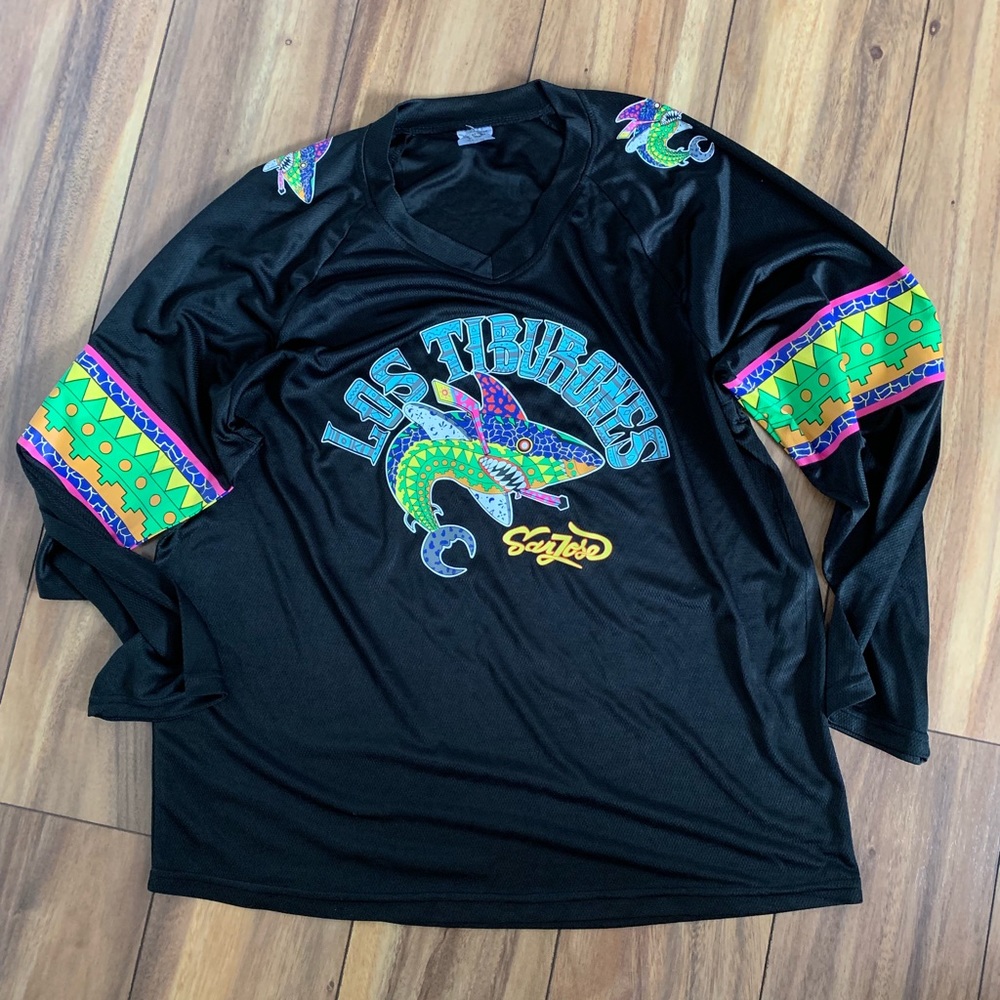 San Jose Sharks Los Tiburones heritage Jersey